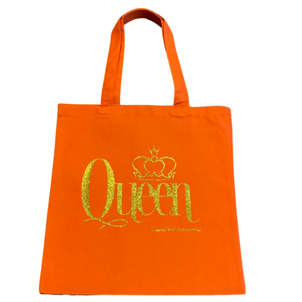 Orange Queen Tote Bag
