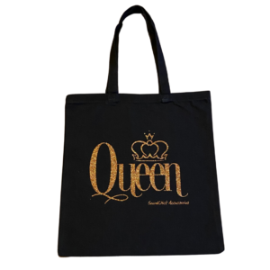 Queen Tote Bag Black